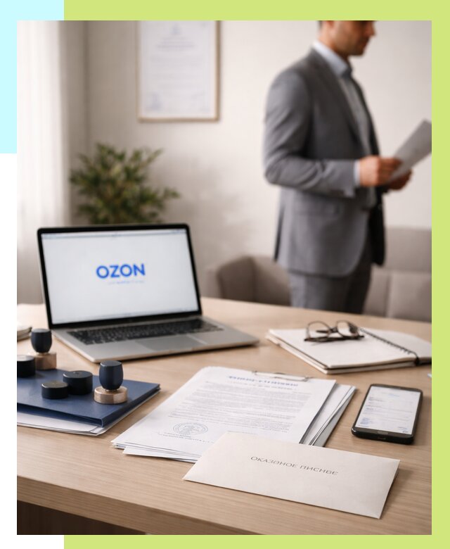 Отказное письмо для Ozon в Лянторе от 3583 р. | Сертэкс