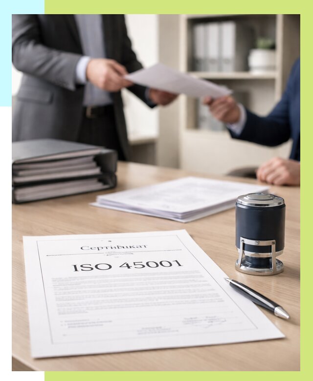 Сертификат ISO 45001 в Лянторе под ключ от 46067 р. | Сертэкс